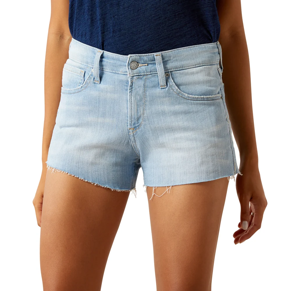 Ariat Kyra 3"Light Wash Shorts - 10058906 - Image 5