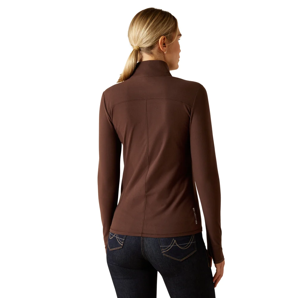 Women's Lowell 3.0 1/4 Zip Baselayer in Java 10062636 - Image 2