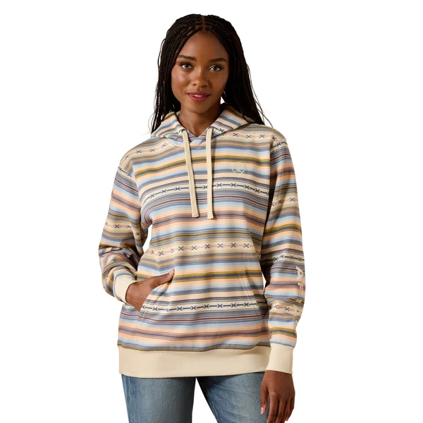 Women's Multicolor Serape Ariat Logo 2.0 Hoodie 10071433