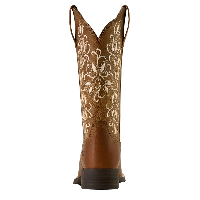 Women's Round Up Holly Wide Square Toe Western Boot - 10074320 - Image 3
