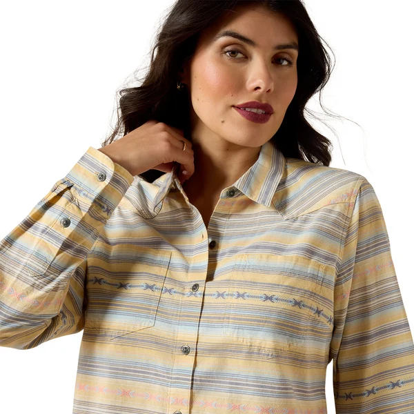 Women's Sunrise Serape Billie Jean Shirt 10071515 - Image 3
