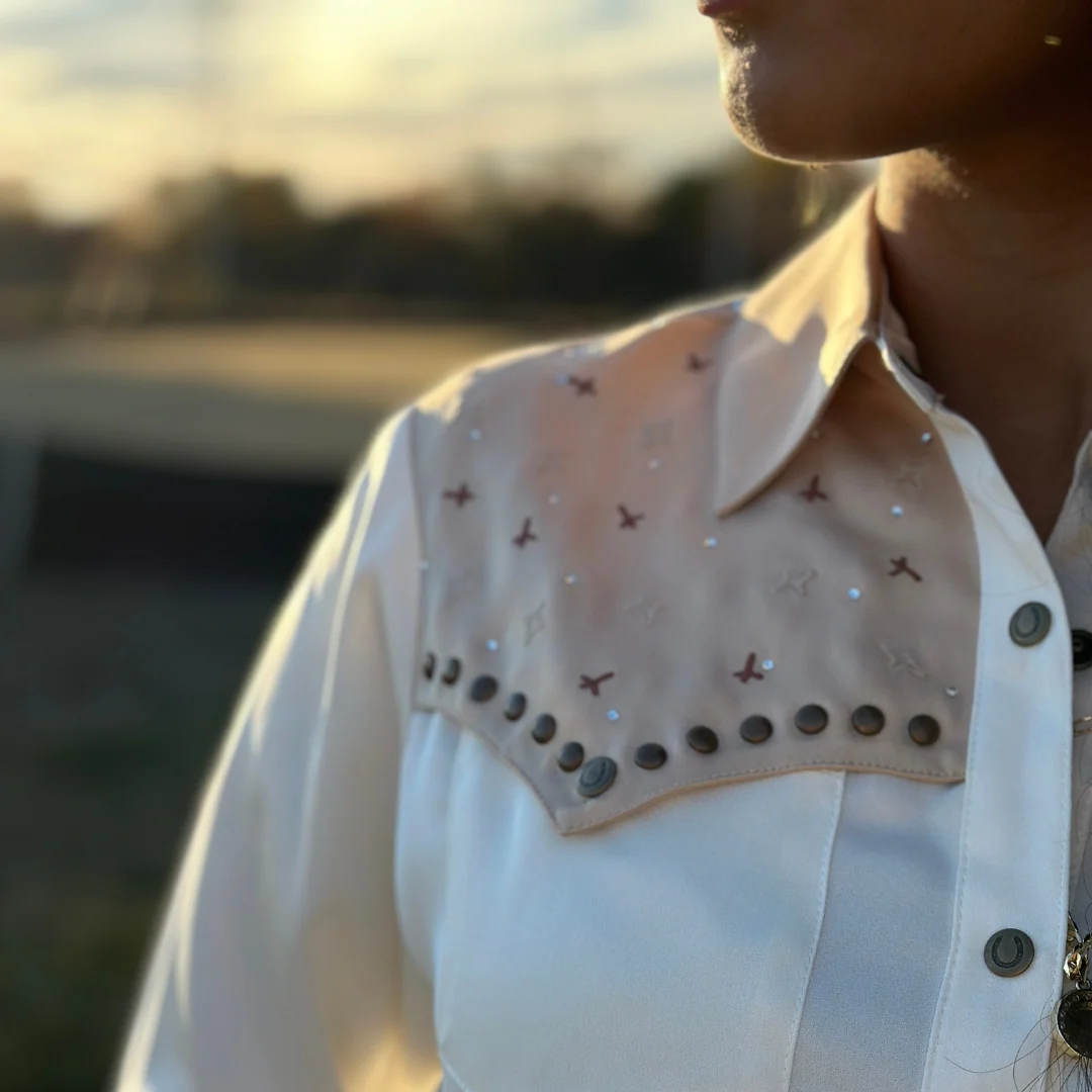 Women's Wildhorse Long Sleeve Pearl Snap Shirt - Image 5