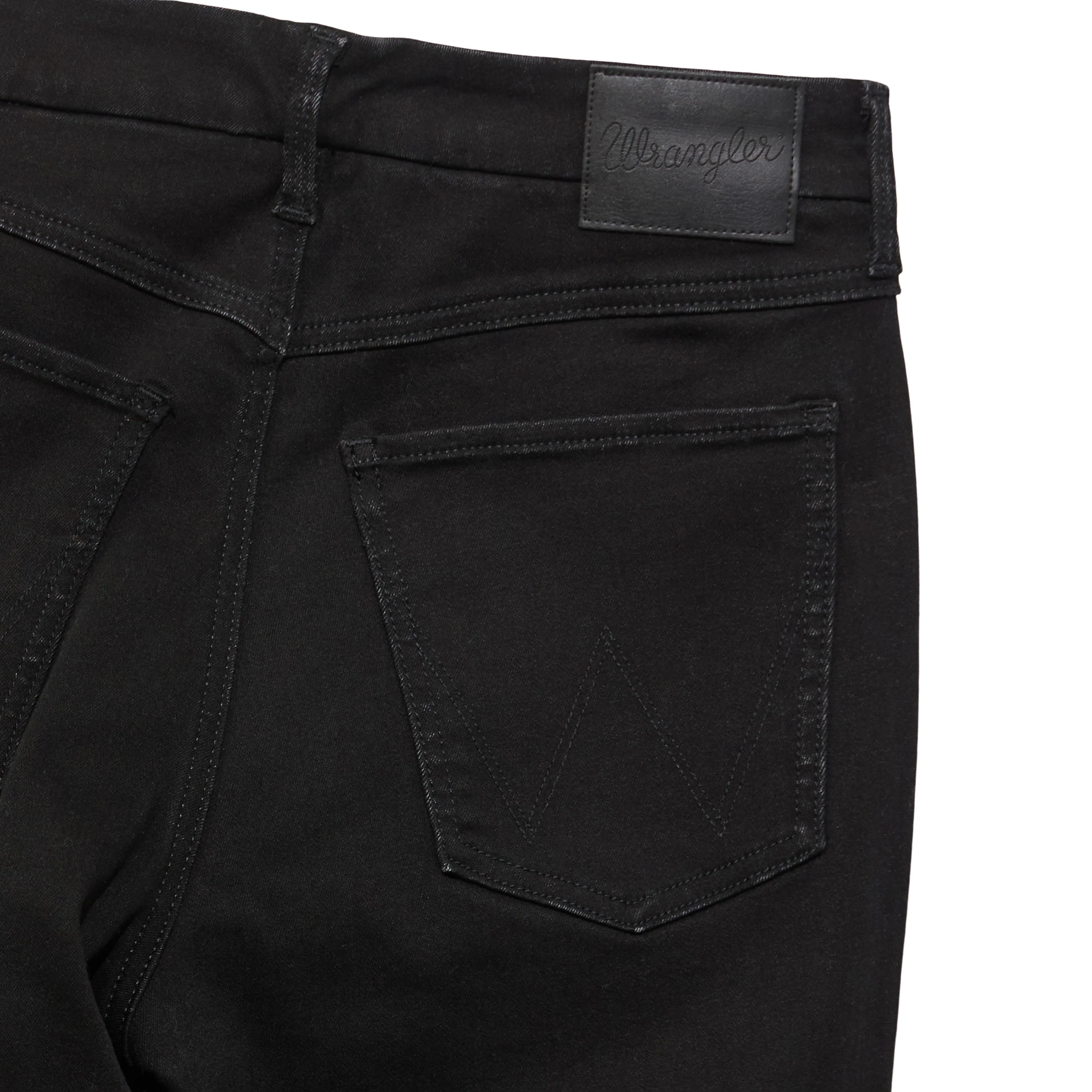 Women's Wrangler Black Bespoke Bootcut Jean - High Rise - Leighton 112371949 - Image 5