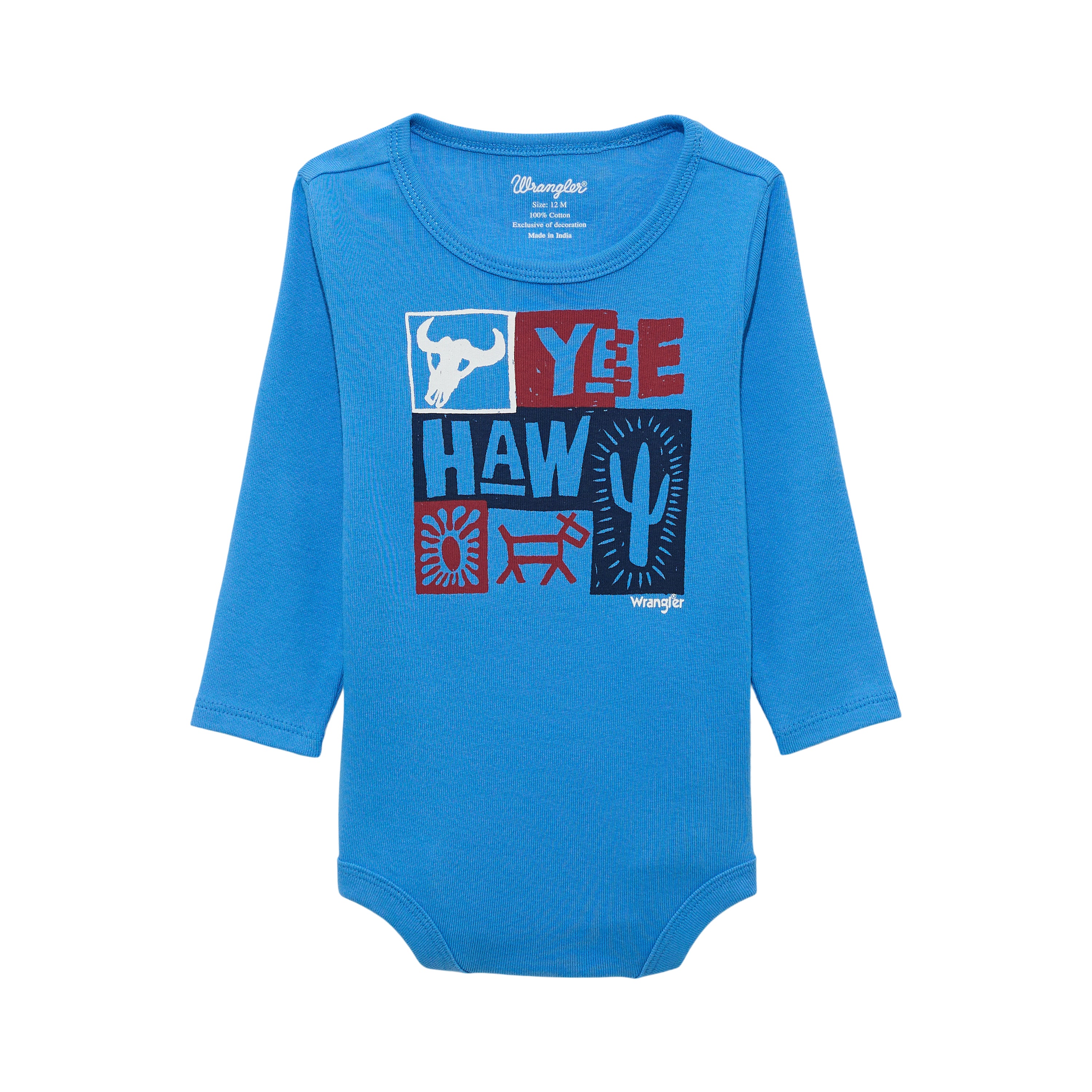 Wrangler® Baby Boy Long Sleeve Bodysuit - Knit 112365827