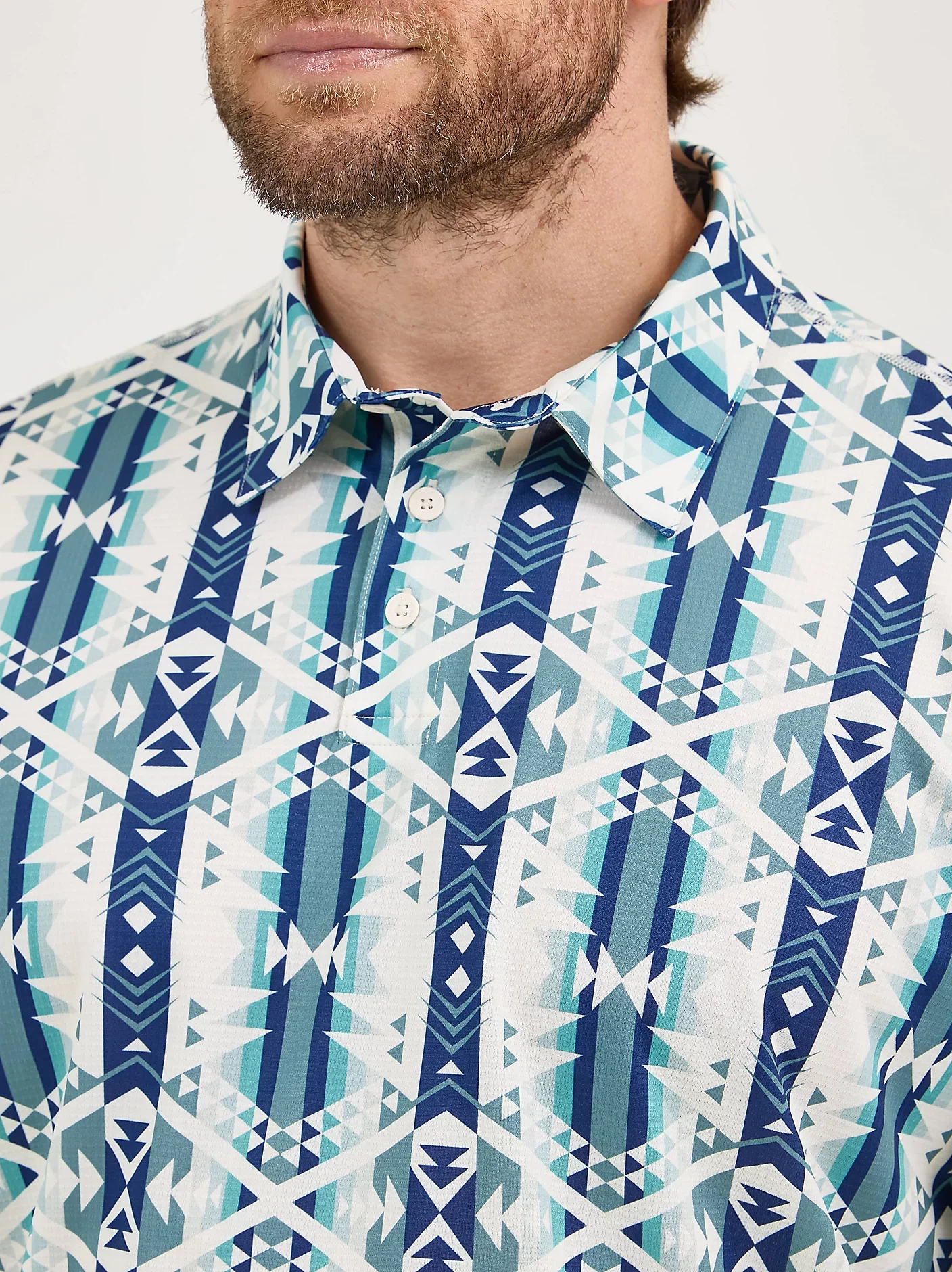 Wrangler® Performance Polo Short Sleeve Shirt Multi 112366979 - Image 3