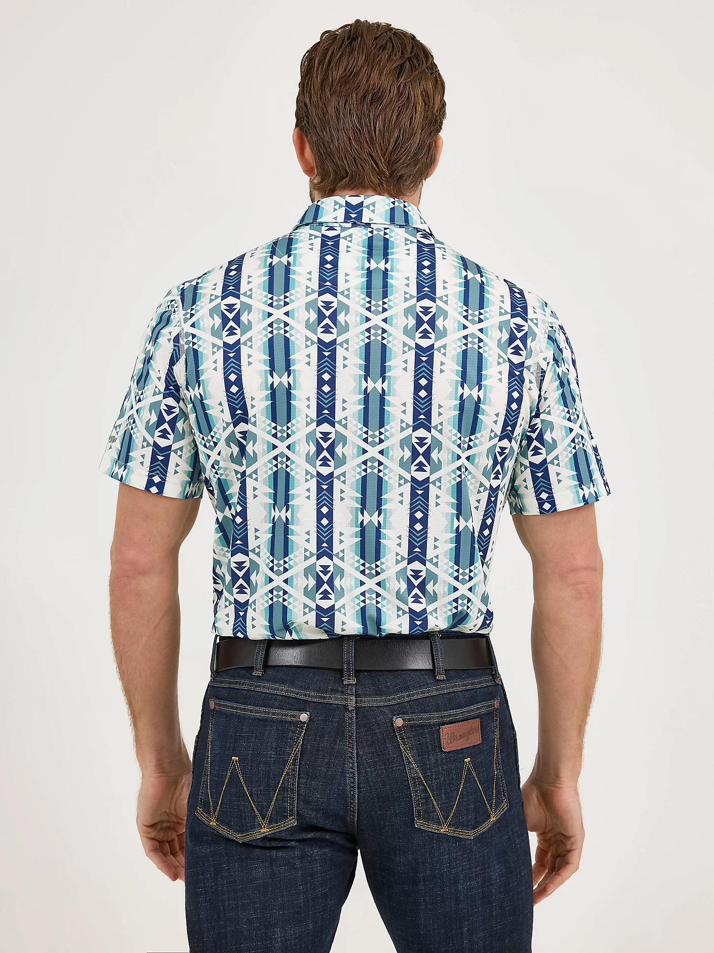 Wrangler® Performance Polo Short Sleeve Shirt Multi 112366979 - Image 4
