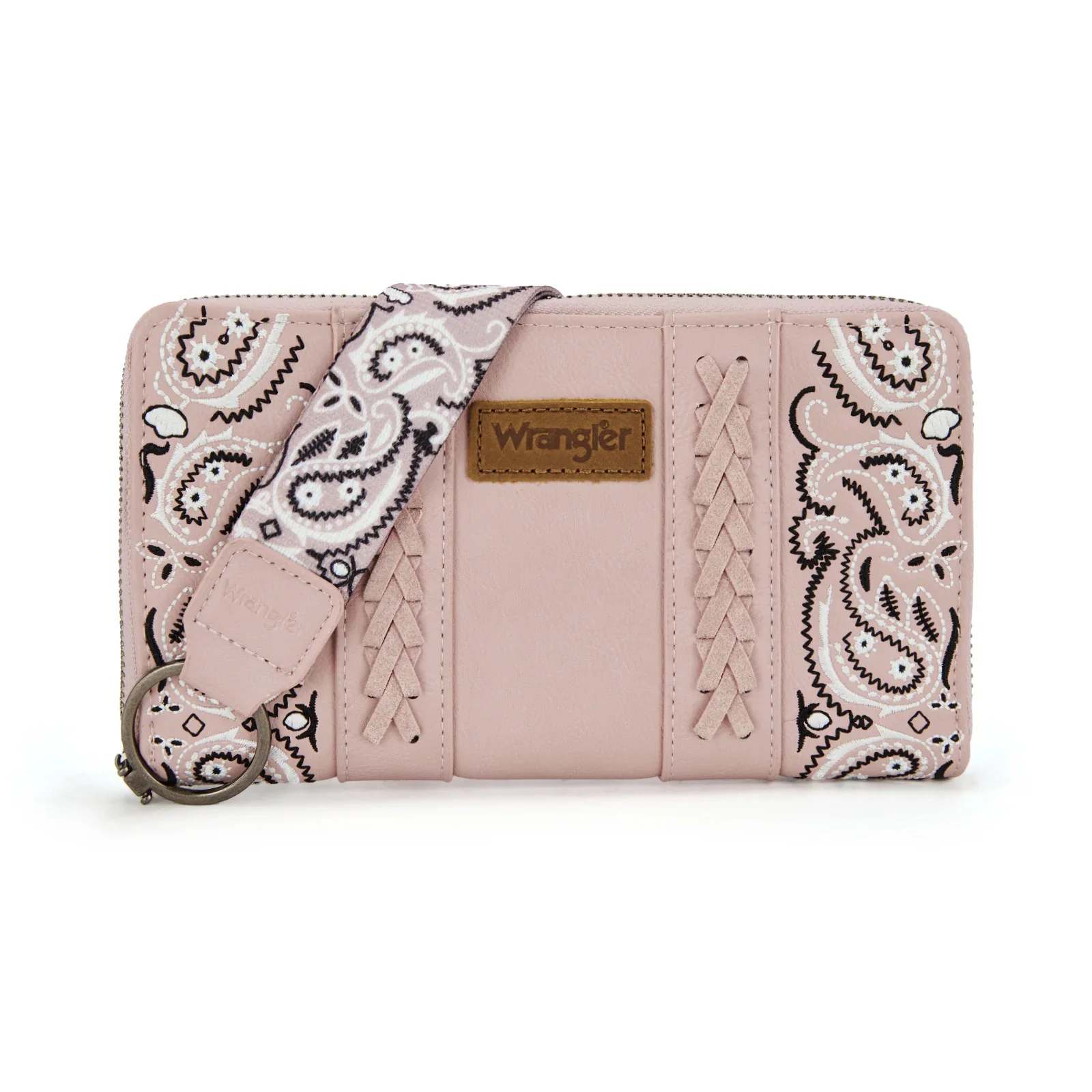 Wrangler Bandana Paisley Print Wallet - Pink - WG331-W115PK