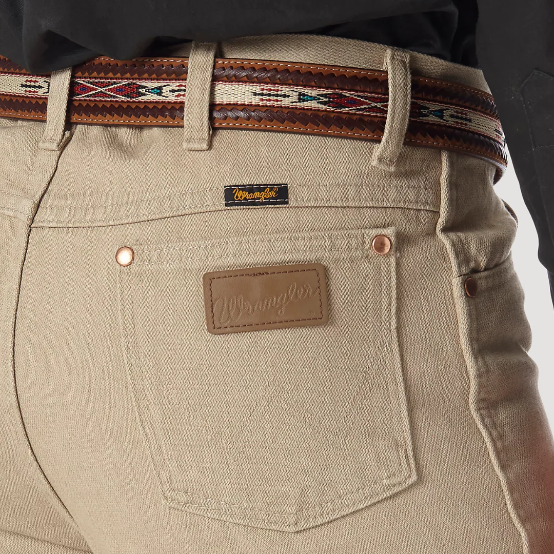 Wrangler Cowboy Cut Slim Fit Tan Jeans 936TAN - Image 2