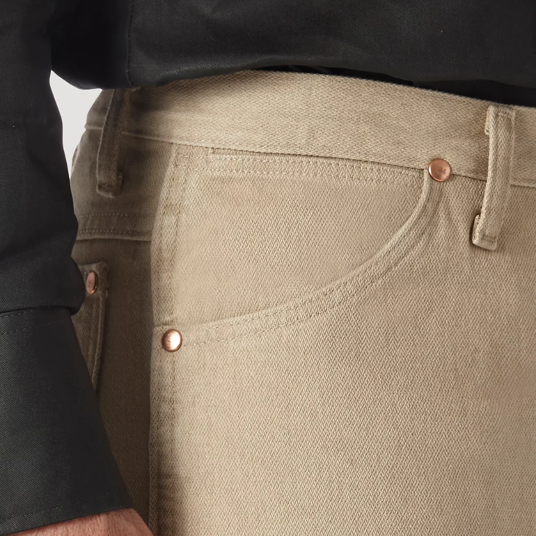 Wrangler Cowboy Cut Slim Fit Tan Jeans 936TAN - Image 3
