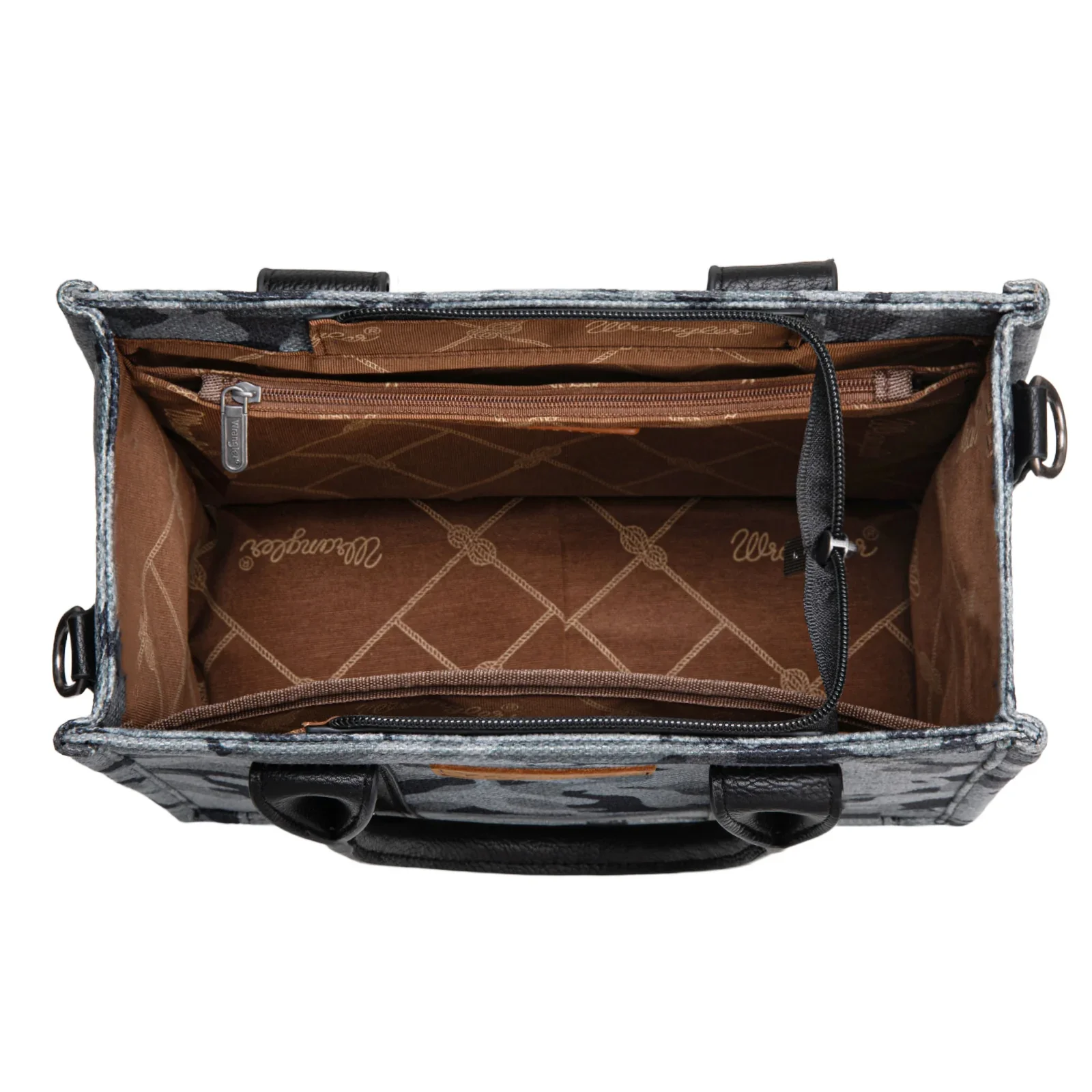 Wrangler Black Camo Tote/Crossbody - WG286-8120SBK - Image 2