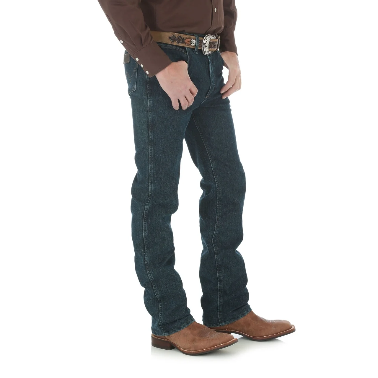 Wrangler Performance Advanced Comfort Cowboy Cut Slim Fit Jeans 36MACDT - Image 4