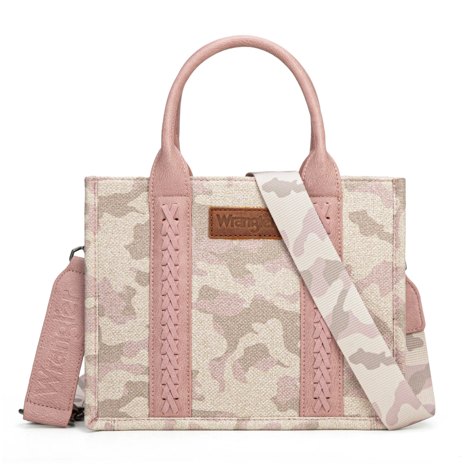 Wrangler Pink Camo Tote/Crossbody - WG286-8120SPK - Image 2
