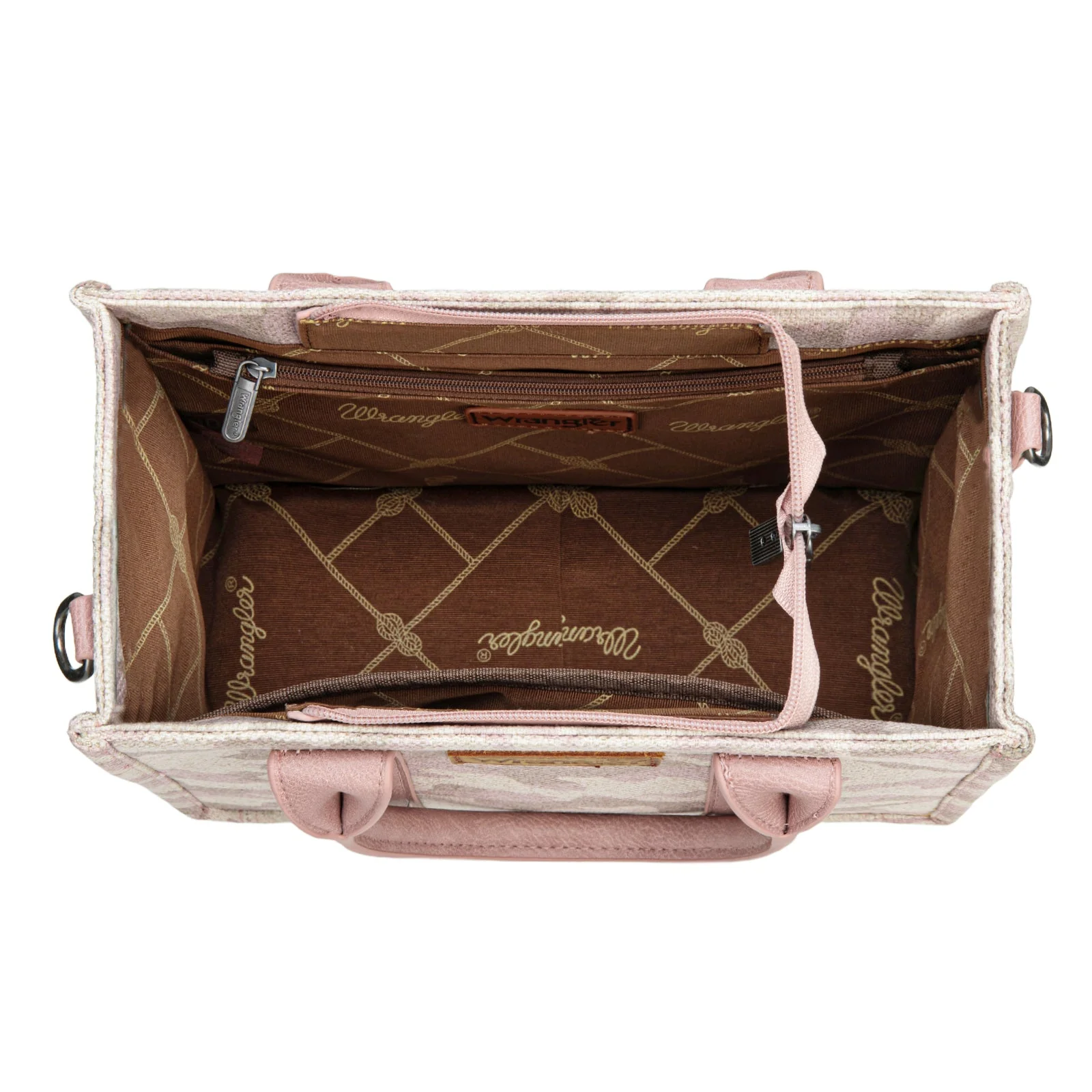 Wrangler Pink Camo Tote/Crossbody - WG286-8120SPK - Image 4