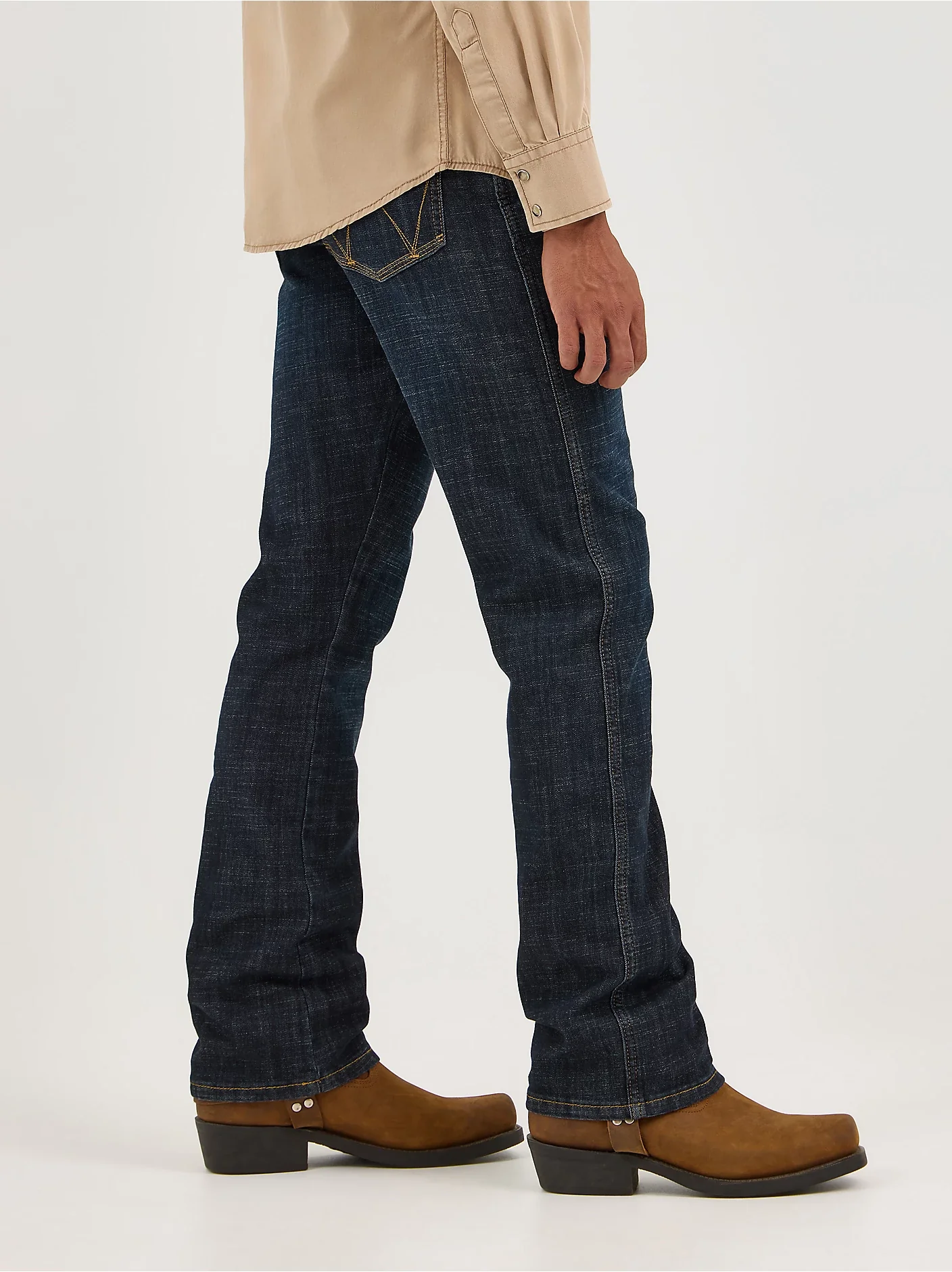Wrangler Retro Slim Fit Bootcut Dax Jeans 77MWZDX - Image 4