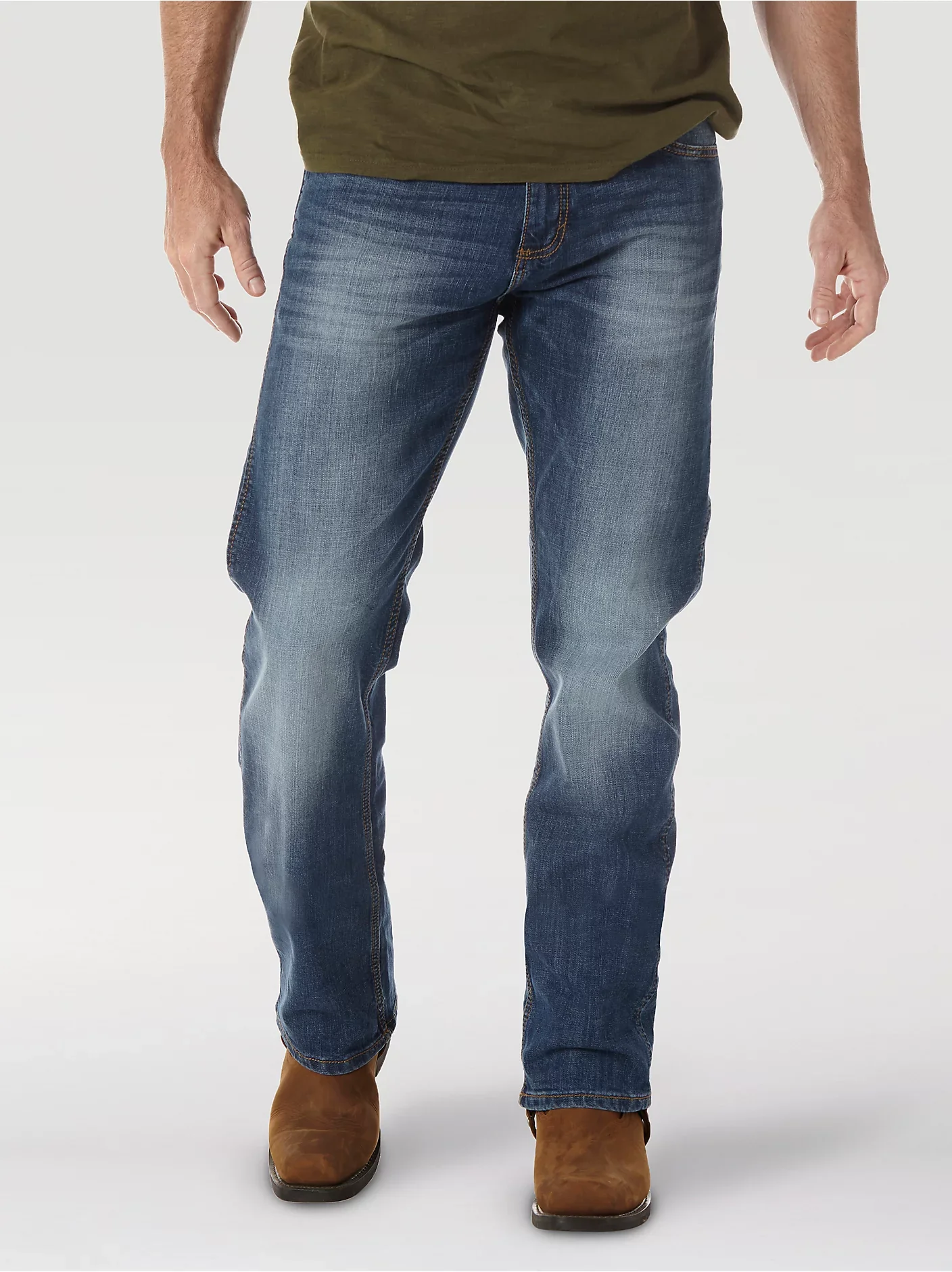 Wrangler Retro Slim Straight Cottonwood Jeans WLT88CW - Image 6