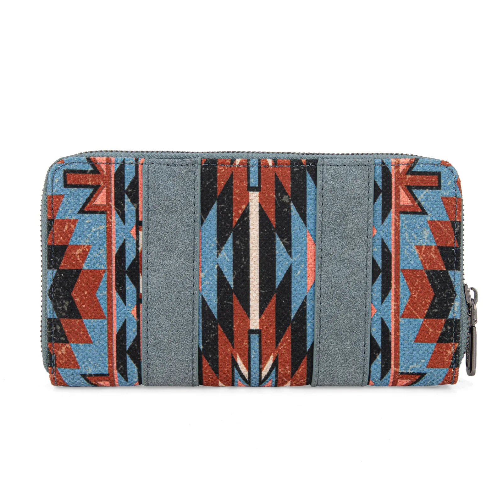 Wrangler Southwestern Art Print Wallet - Navy - WG2213-W006 - Image 2
