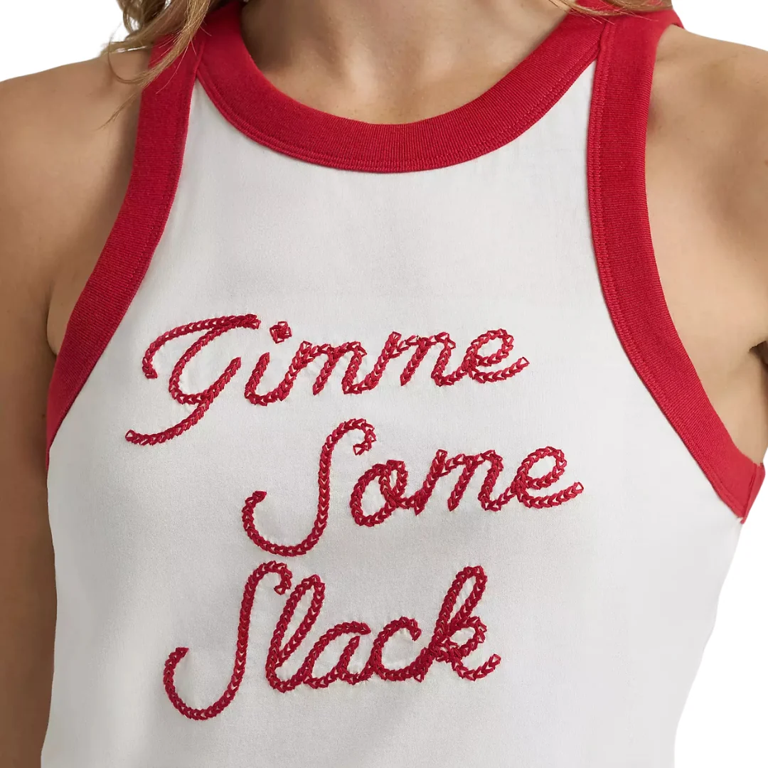 Women's Lainey Wilson x Wrangler Gimme Some Slack Tank 112380487 - Image 5