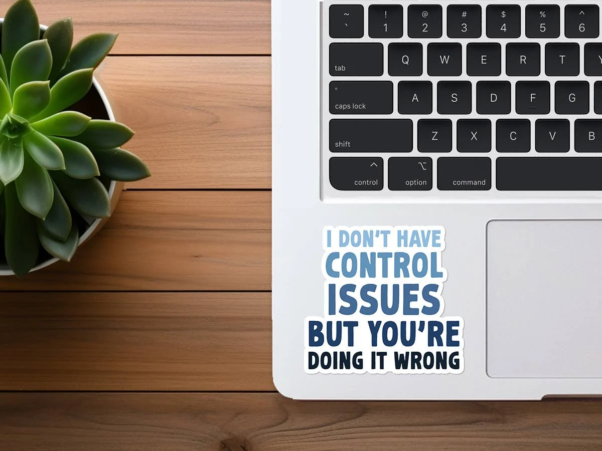 You're Doing It Wrong | Funny Stickers | Stickers Vinyl - Image 3
