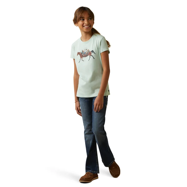 Youth Aqua Harmony Short Sleeve Shirt 10043737 - Image 3