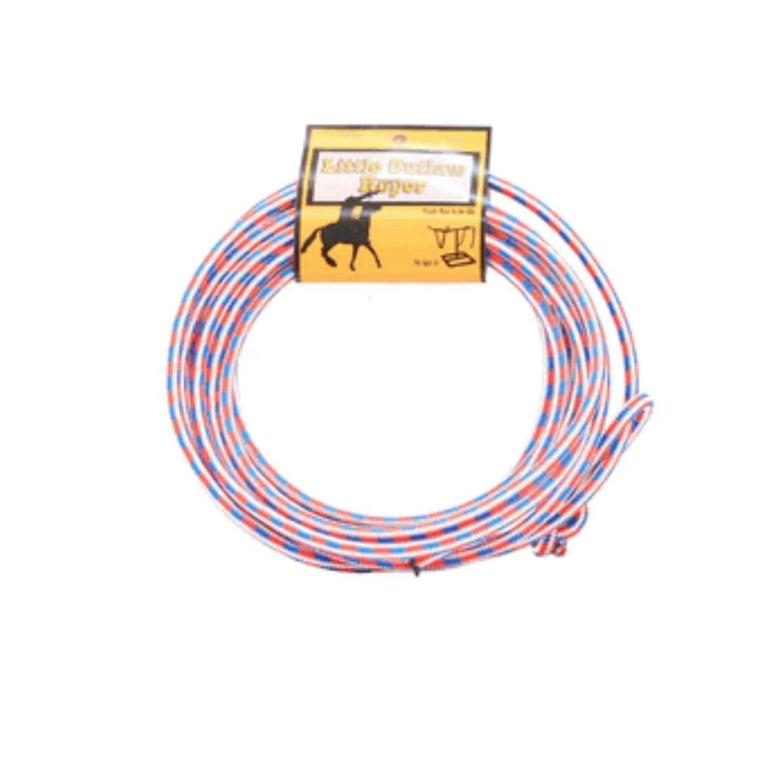 Little Outlaw Youth Rope Red White and Blue 5010397