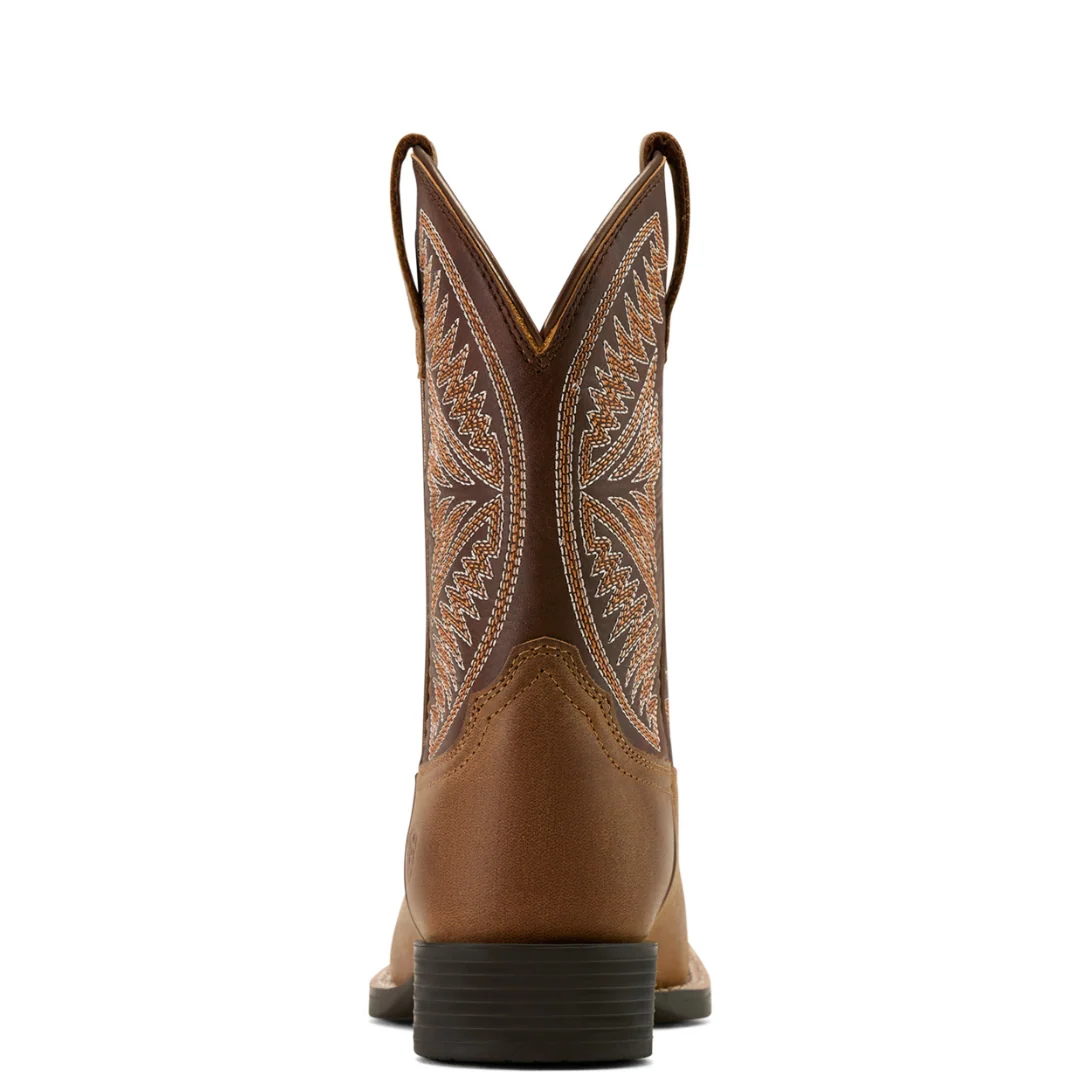 Youth Ruidoso Square Toe Western Boot - Image 3