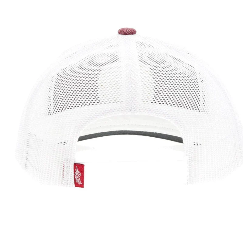 Zenith Hooey Burgundy/White 6-Panel Trucker Cap 2124T-BUWH - Image 2